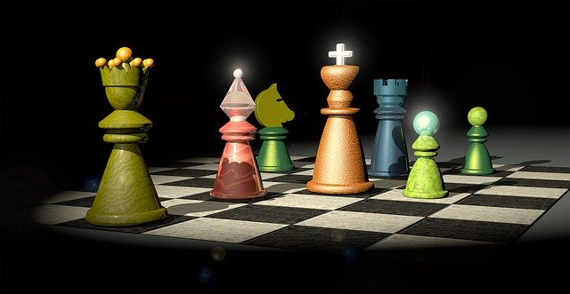 チェスの駒 ピース の種類と意味 配置 動き チェスのあかつき